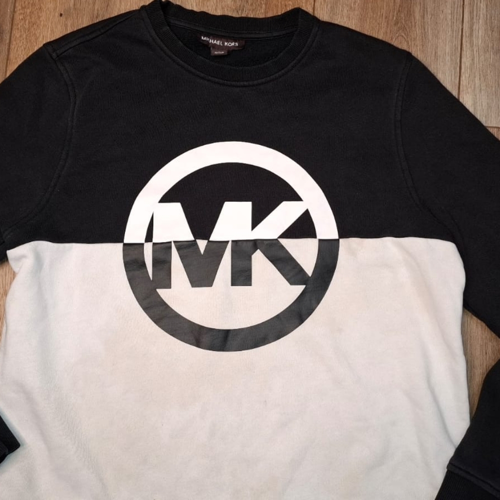 Michael Kors Black and White Sweatshirt